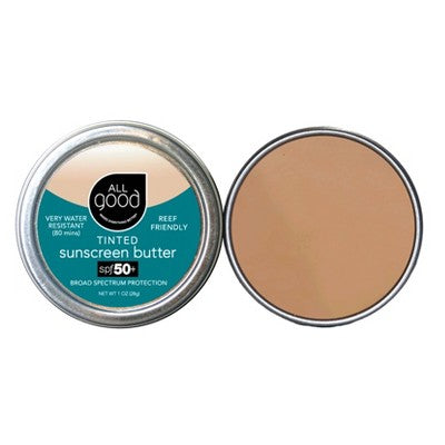 All Good Tinted Sunscreen Butter SPF 50 1oz - New