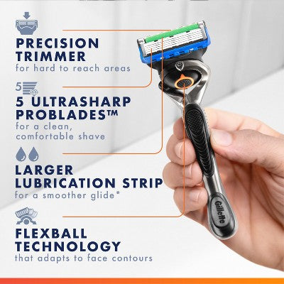 Gillette ProGlide Men's Razor Blade Refills 12ct - Imperfect Box