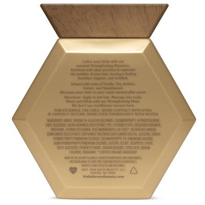 Champú fortalecedor fundamental Blake Brown con fragancia de sándalo, vainilla y vainilla cálida, 453 ml (14 onzas líquidas) - Nuevo