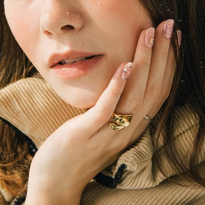 Ohora Gel Nail Gem Line Coco Tweed 30ct - New