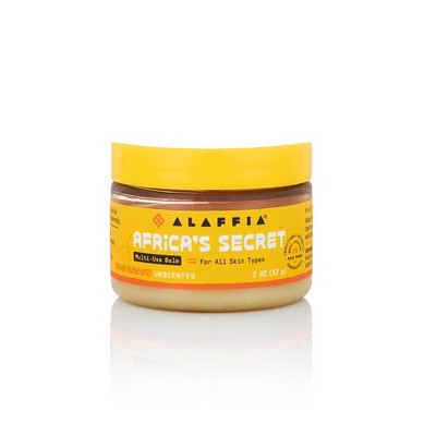 Alaffia Africa's Secret Multi-Use Balm Unscented 2oz - New