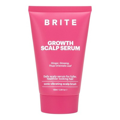 Recarga de suero para el crecimiento del cuero cabelludo BRITE 3.38 fl oz - Caja Imperfect