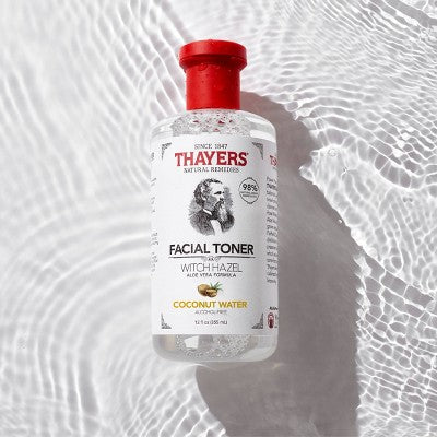 Thayers Natural Remedies Witch Hazel Alcohol Free Toner Coconut Water 12oz - New