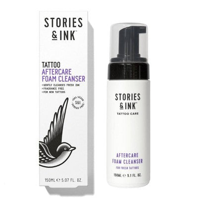 Stories & Ink Repairing Aftercare Foaming Body Cleanser 5.07 fl oz - New