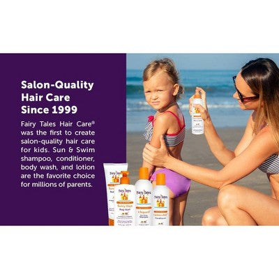 Fairy Tales Sun & Swim Shampoo, Conditioner, and Spray Travel Kit 9.9 fl oz/3pk - Imperfect Box