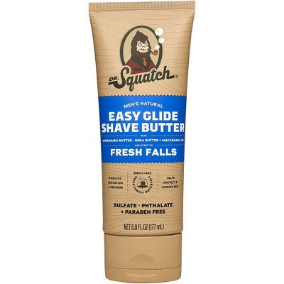 Manteca de afeitar natural para hombres DR. SQUATCH Fresh Falls 177 ml - Envase imperfecto