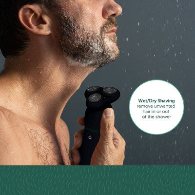 Mowbie Men's Light Treatment Rotary Shaver - New