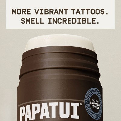 Papatui Enhancing Body Tattoo Stick Coconut Woods 2.6oz - Imperfect Container