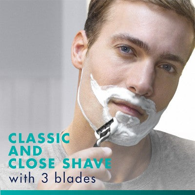 Repuestos de cuchillas de afeitar Gillette Mach3 para hombre (15 unidades) - Sin caja