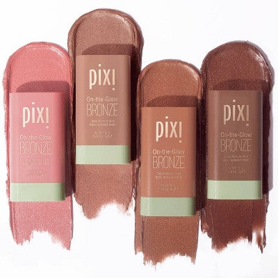 Pixi On The Glow Bronze Tinted Moisturizer Stick Bronzer Rich Glow 0.6oz - Imperfect Box