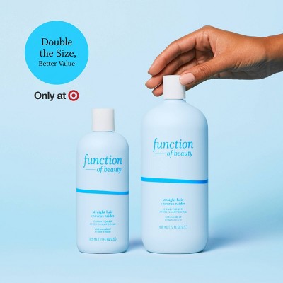 Acondicionador jumbo Function of Beauty Straight de 22 onzas líquidas - Envase imperfecto