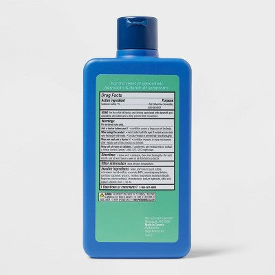 Champú anticaspa medicado con mentol y sulfuro de selenio, 12 oz up&amp;up - Nuevo