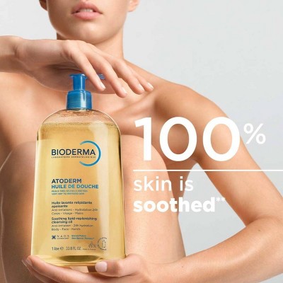 Aceite limpiador corporal Bioderma Atoderm 100 ml - Nuevo
