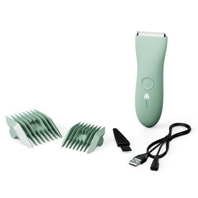 Recortador de vello púbico y corporal Meridian Trimmer Original para hombres y mujeres, recortador de cintura, testículos y zona del bikini - Salvia