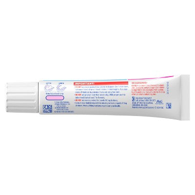 Crema adhesiva para prótesis dentales Fixodent Original Complete, 2.4 oz (paquete de 3) - Caja para imperfecciones