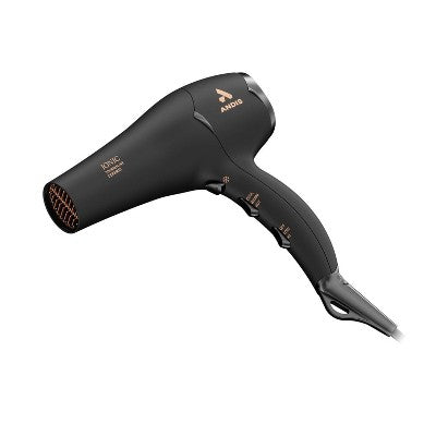 Secador de pelo Andis Pro Dry Soft Grip Tourmaline Ionic Ceramic de 1875 W, color negro