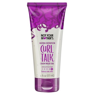 Not Your Mother's Curl Talk Flash Freeze Gel Curl Enhancer 6oz - New