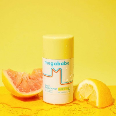Megababe Sunny Pits Daily Solid Deodorant 2.6oz - New