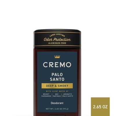 Cremo Desodorante Sólido Palo Santo 2.65oz - Nuevo