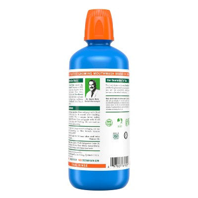 TheraBreath Fresh Breath Mouthwash Alcohol-Free Icy Mint 33.8 fl oz - New