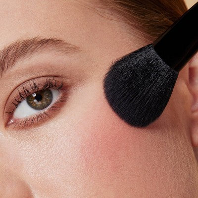 Juego de brochas de maquillaje de ojos y rostro completo de Elf con estuche de viaje (12 piezas) - Imperfect Box