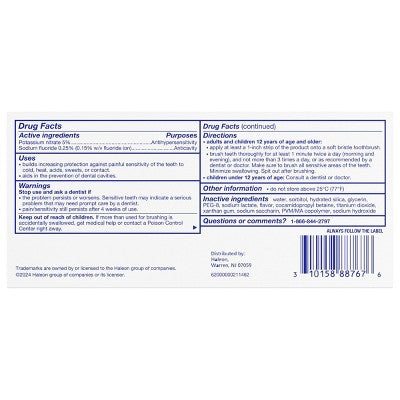 Sensodyne Pronamel Intensive Enamel Repair Toothpaste Extra Fresh 3.4 oz/2pk - Missing Box