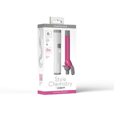 Kit de inicio Conair Style Chemistry con mango eléctrico y rizador - Imperfect Box
