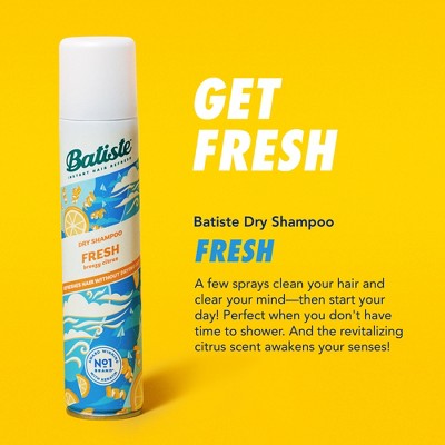 Champú seco Batiste Fresh Breezy Citrus 100 ml - Nuevo