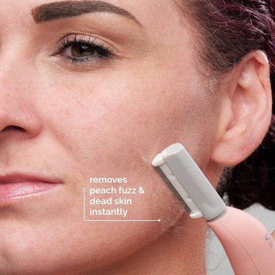 Herramienta de dermaplaning sónico SIMA Deluxe de Spa Sciences para exfoliación y eliminación de vello facial - Imperfect Box