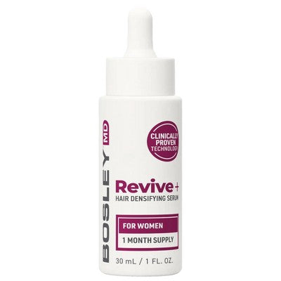 BosleyMD Revive + Suero Densificador para el Crecimiento del Cabello para Mujeres 1 fl oz - Caja Imperfect
