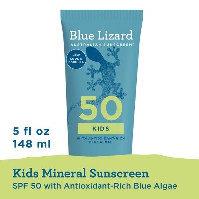 Blue Lizard Kids Mineral-Based Sunscreen Lotion SPF 50 5 fl oz - Imperfect Container