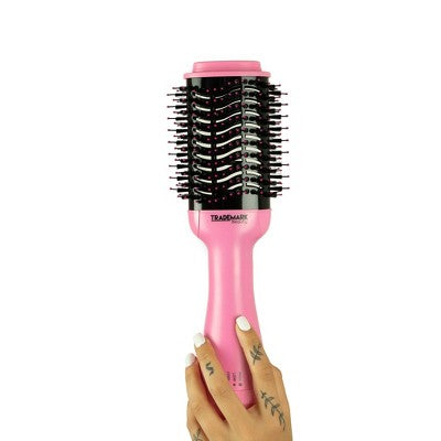 Trademark Beauty Easy Blo Hair Dryer & Styler Pink - New