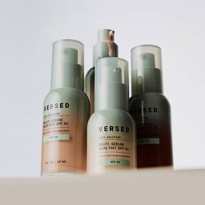 Versed Skin Solution Multi-Serum Skin Tint Foundation SPF 40 5N 1 fl oz - Imperfect Container