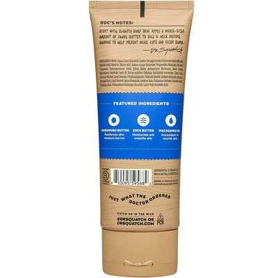 Manteca de afeitar natural para hombres DR. SQUATCH Fresh Falls 177 ml - Envase imperfecto