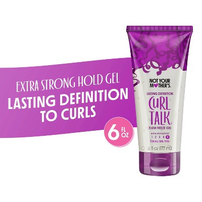 Not Your Mother's Curl Talk Flash Freeze Gel Curl Enhancer 6oz - New