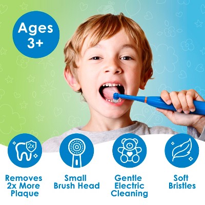 Cepillo de dientes eléctrico infantil Brusheez Buddy the Bear - Caja imperfecta