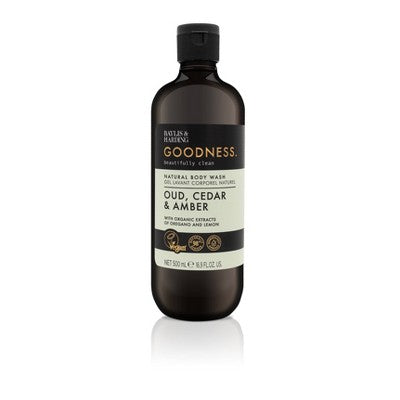 Jabón corporal Baylis &amp; Harding Goodness Oud Cedar &amp; Amber - 500 ml