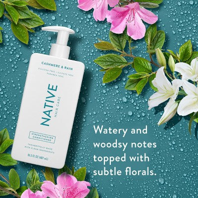 Acondicionador fortalecedor Native Cashmere &amp; Rain y 16.5 fl oz - Nuevo