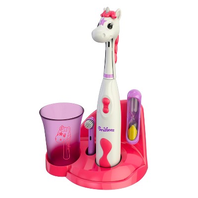 Cepillo de dientes eléctrico infantil Brusheez Sparkle the Unicorn - Caja imperfecta