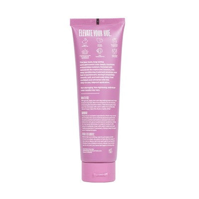 Overtone Misty Magenta Hair Mask Semi-Permanent Hair Dye & Color Conditioner Cotton Candy Pink for Brown; Blonde Hair - New