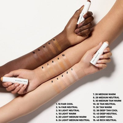 Well People Supernatural Complexion Stick Foundation + Concealer 24 Light Medium Neutral - Imperfect Box - 0.28oz
