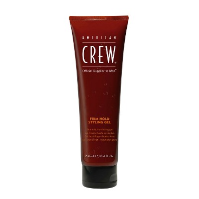 Gel para peinar el cabello American Crew para hombre, fijación firme y sin descamación, 237 ml (8.4 oz) - Envase imperfecto
