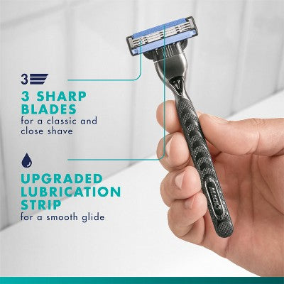 Repuestos de cuchillas de afeitar Gillette Mach3 para hombre (15 unidades) - Sin caja