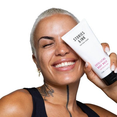 Stories & Ink Enhancing Exfoliating Body Wash 6.76 fl oz - New