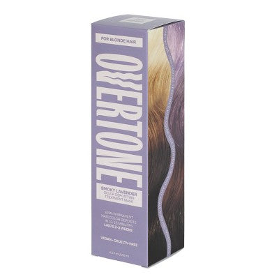 Overtone Smoky Lavender Hair Mask Semi-Permanent Hair Dye & Color Conditioner - New