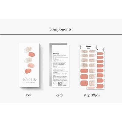 Ohora Gel Design Line Nail Art Lovesome 30ct - New