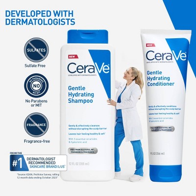 Champú CeraVe Gentle Scalp Care 355 ml - Envase imperfecto