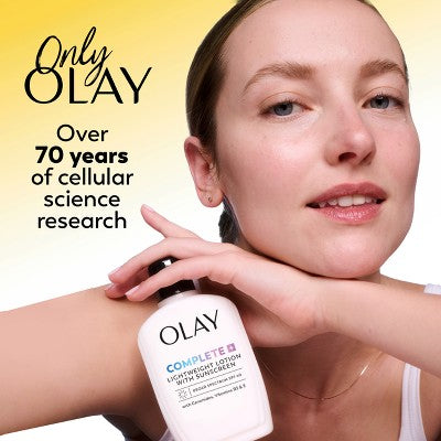 Olay Complete Face Lotion Moisturizer for Sensitive Skin SPF 15 6 fl oz - Missing Box