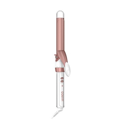Rizador de pelo Conair Double Ceramic Rose Gold de 1 pulgada - Caja Imperfect