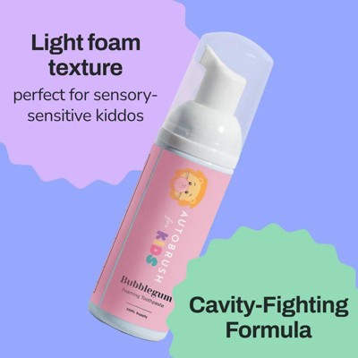 Autobrush Watermelon Fluoride Foaming Toothpaste 3.4oz - Imperfect Box